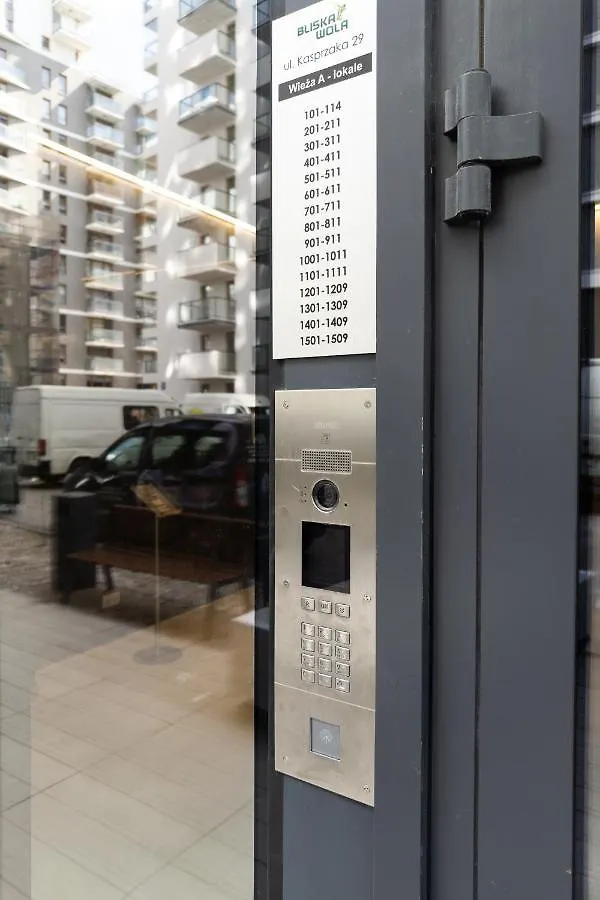 B&W Apartments Wola Tower Kasprzaka 604 Warsaw